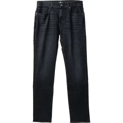 Luxus Slimmy Fit Jeans , Herren, Größe: 4XL - 7 For All Mankind - Modalova