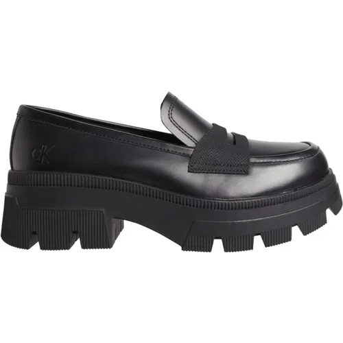 Chunky Combat Loafer - , female, Sizes: 7 UK, 6 UK - Calvin Klein Jeans - Modalova