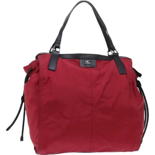 Pre-owned Nylon shoulder-bags , female, Sizes: ONE SIZE - Burberry Vintage - Modalova