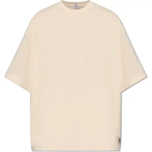 T-Shirt aus Bio-Baumwolle , Herren, Größe: XS - Burberry - Modalova