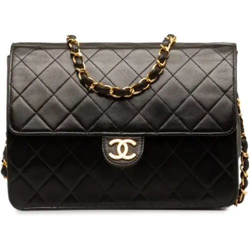 Pre-owned Leather chanel-bags , female, Sizes: ONE SIZE - Chanel Vintage - Modalova