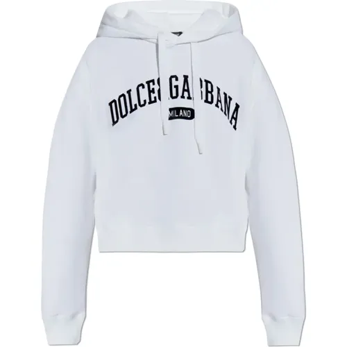 Kapuzenpullover , Damen, Größe: 3XS - Dolce & Gabbana - Modalova