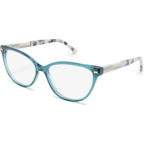 Grüne Optische Brille Stilvoll und vielseitig - Carolina Herrera - Modalova