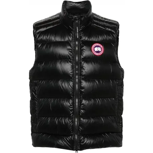 Crofton Ripstop Down Gilet , male, Sizes: M, L, S - Canada Goose - Modalova