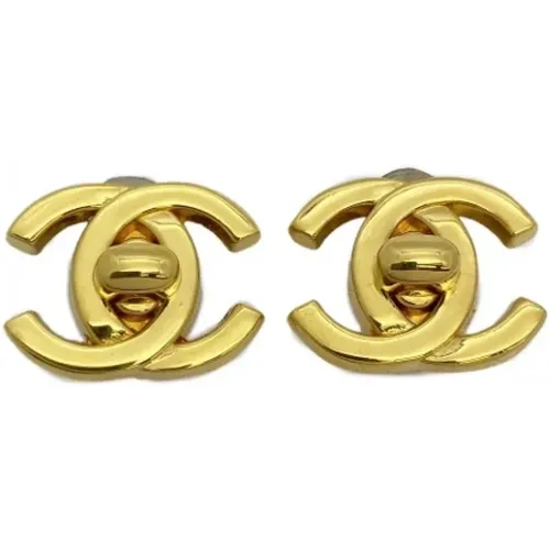 Pre-owned Metal chanel-jewelry , female, Sizes: ONE SIZE - Chanel Vintage - Modalova