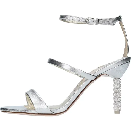 Sandalen Silber , Damen, Größe: 38 EU - Sophia Webster - Modalova