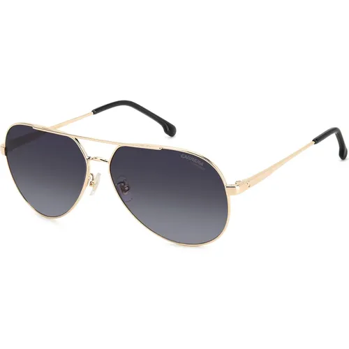 Gold Schwarz/Grau Getönte Sonnenbrille , Damen, Größe: 63 MM - Carrera - Modalova