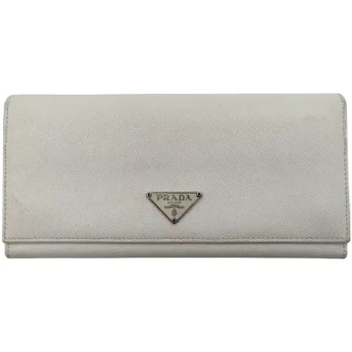 Pre-owned Leather wallets , female, Sizes: ONE SIZE - Prada Vintage - Modalova