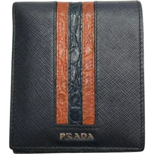 Pre-owned Leather wallets , female, Sizes: ONE SIZE - Prada Vintage - Modalova