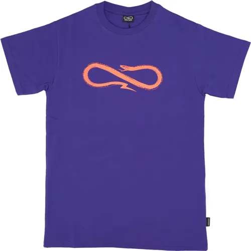 Logo Tee Violet Streetwear Kollektion , Herren, Größe: XL - Propaganda - Modalova