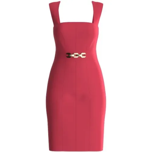 Norah Pencil Dress in Fruit Juice , female, Sizes: L, XL, 3XL - Guess - Modalova