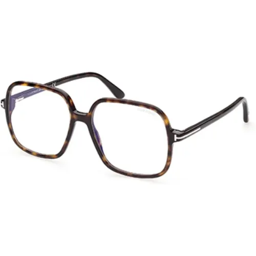Elegante Ft5764-B Brille , unisex, Größe: 56 MM - Tom Ford - Modalova
