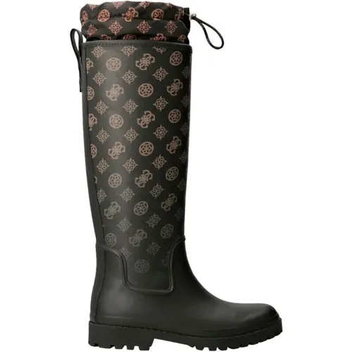 Fashionable Rain Boots for Women , female, Sizes: 8 UK - Guess - Modalova