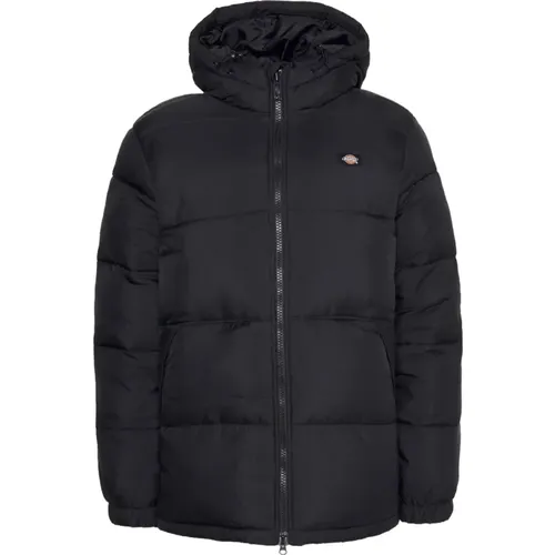 Hooded Puffer Jacket , male, Sizes: XS, L, XL - Dickies - Modalova