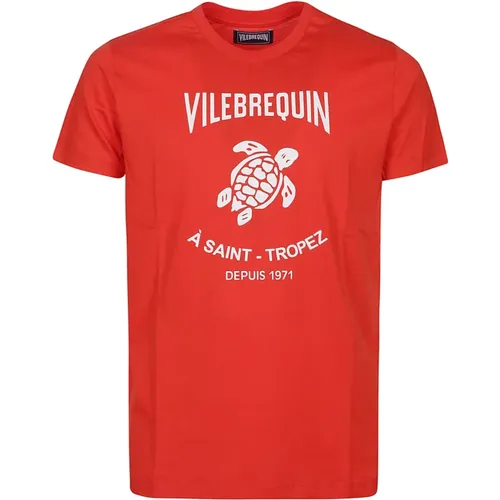 T-Shirts , Herren, Größe: L - Vilebrequin - Modalova