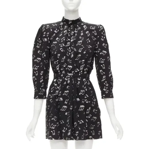 Pre-owned Silk dresses , female, Sizes: XS - Yves Saint Laurent Vintage - Modalova