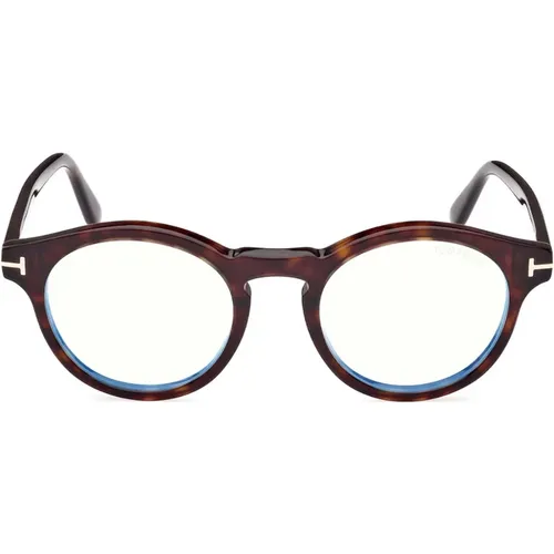 Sophisticated Tf5887 Eyeglasses for Stylish Men , male, Sizes: ONE SIZE - Tom Ford - Modalova