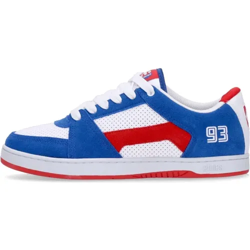 Rap Lo Skate Shoes Blue/Red/White , male, Sizes: 12 UK, 8 1/2 UK, 10 UK, 11 UK, 9 UK, 7 UK, 8 UK - Etnies - Modalova