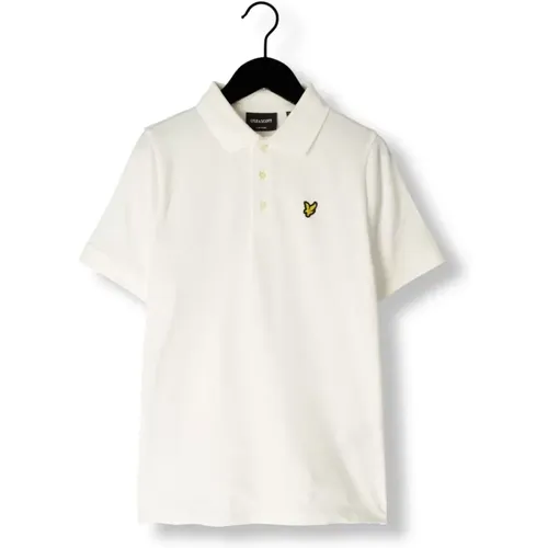 Jungen Polo Shirt,Einfaches Poloshirt - Lyle & Scott - Modalova