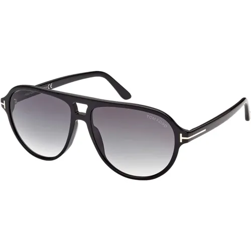 Shaded Sunglasses Jeffrey FT 0932 , male, Sizes: 59 MM - Tom Ford - Modalova