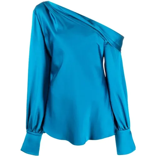 Alice one shoulder top , female, Sizes: XL, XS - Simkhai - Modalova