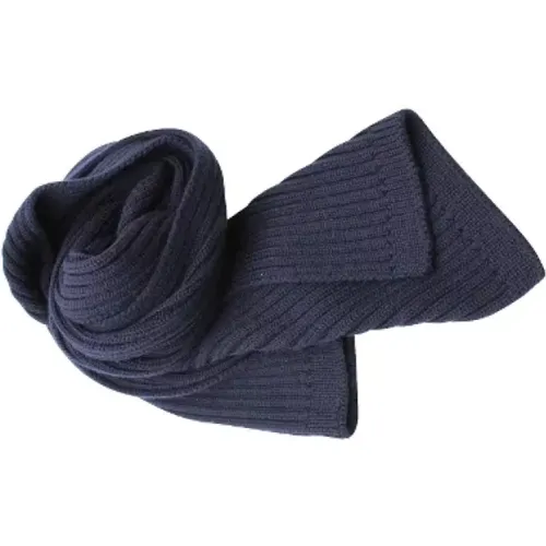 Wool Rib Knit Scarf , female, Sizes: ONE SIZE - Dolce & Gabbana Pre-owned - Modalova