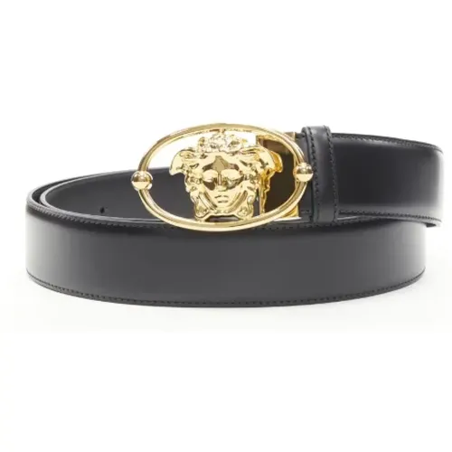 Pre-owned Leather belts , female, Sizes: ONE SIZE - Versace Pre-owned - Modalova