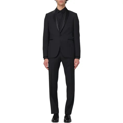 Single Breasted Suits , male, Sizes: XL, 2XL, M - Tagliatore - Modalova