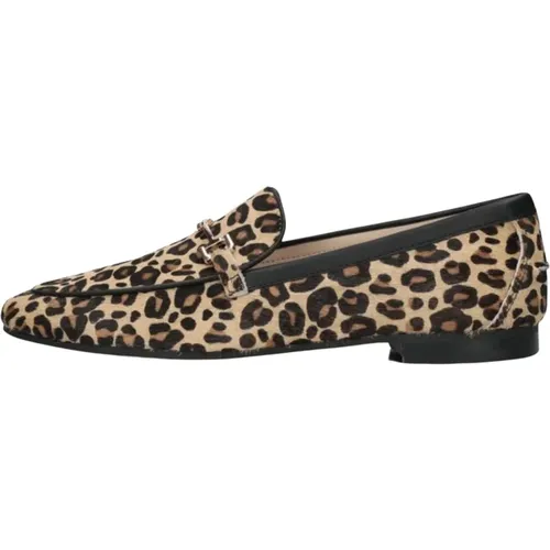 Leopard Loafers für Damen , Damen, Größe: 38 EU - Inuovo - Modalova