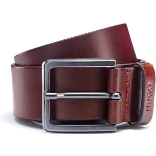 Elegant Leather Belt , male, Sizes: 105 CM, 85 CM - Hugo Boss - Modalova