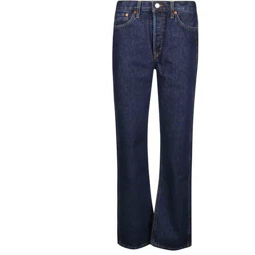 S High Rise Loose Jeans , female, Sizes: W28 - Re/Done - Modalova
