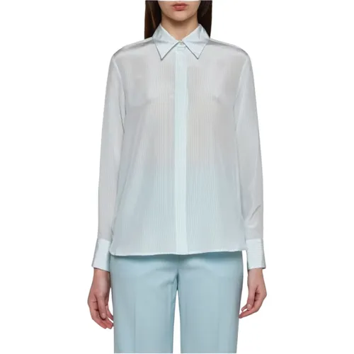 Elegant White Shirt , Damen, Größe: S - Max Mara Studio - Modalova