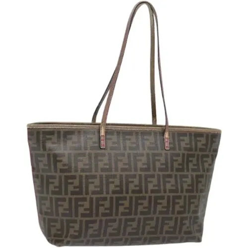 Pre-owned Canvas handbags , female, Sizes: ONE SIZE - Fendi Vintage - Modalova