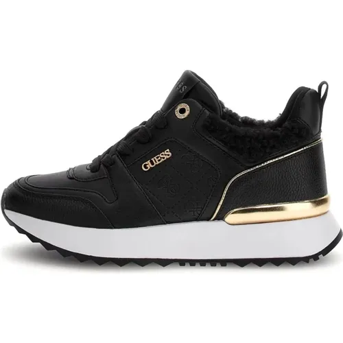 Schwarze Sneaker für aktive Damen - Guess - Modalova