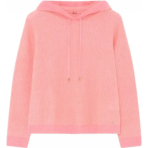 Iris Knit Hoodie Quartzpink , female, Sizes: M, XL, L - Gustav - Modalova