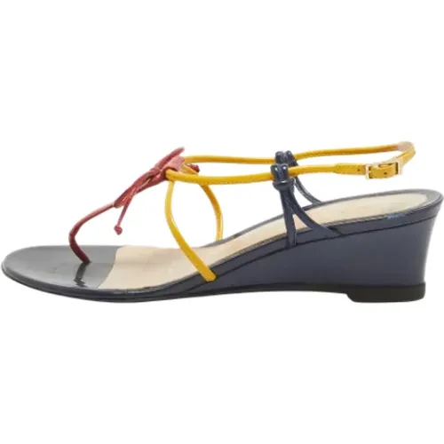 Pre-owned Leather sandals , female, Sizes: 4 UK - Fendi Vintage - Modalova