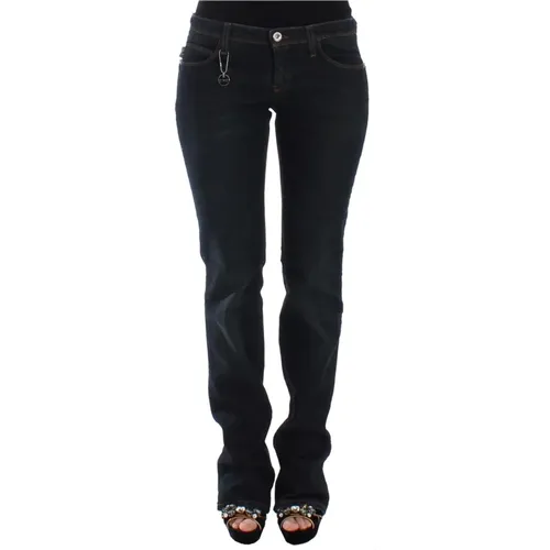Blaue Slim Fit Jeans , Damen, Größe: W26 - Costume National - Modalova