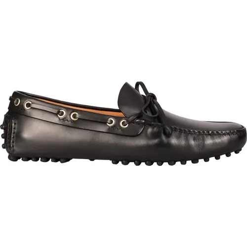 Leather Loafers for Warm Weather , male, Sizes: 10 UK, 12 UK - Car Shoe - Modalova
