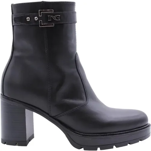 Stylish Ankle Boots Moana , female, Sizes: 3 UK, 5 UK, 4 UK - Nerogiardini - Modalova