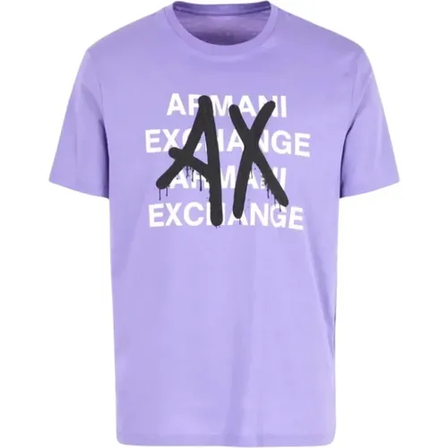Stylisches T-Shirt für Männer,Stylisches T-Shirt - Armani Exchange - Modalova