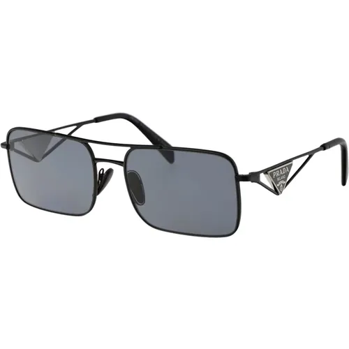 Stylish Sunglasses with Unique Design , female, Sizes: 56 MM - Prada - Modalova