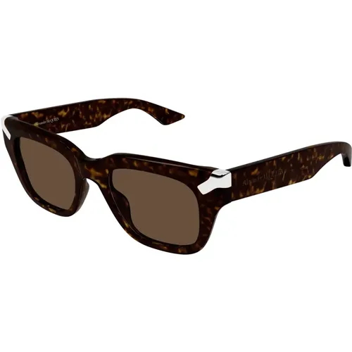 Sunglasses Am0439S Color 003 , male, Sizes: 51 MM - alexander mcqueen - Modalova