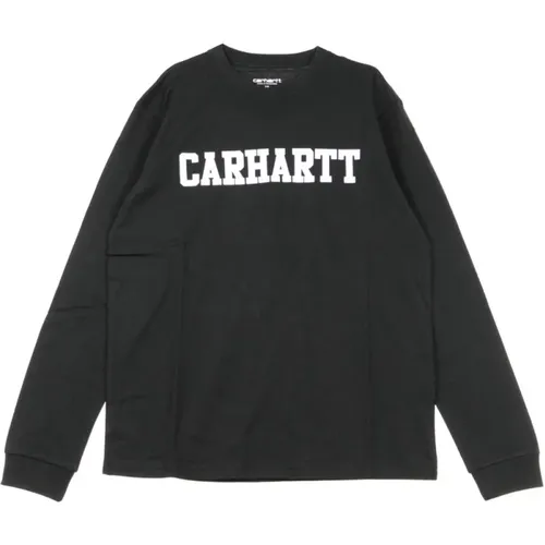 College Tee Langarm Streetwear - Carhartt WIP - Modalova