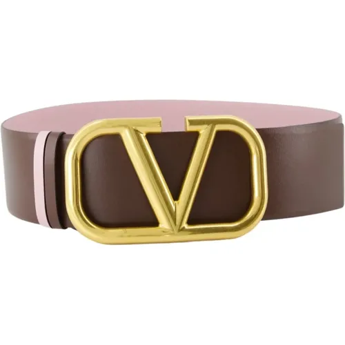 Reversible VLogo Belt , female, Sizes: 100 CM, 105 CM - Valentino Garavani - Modalova