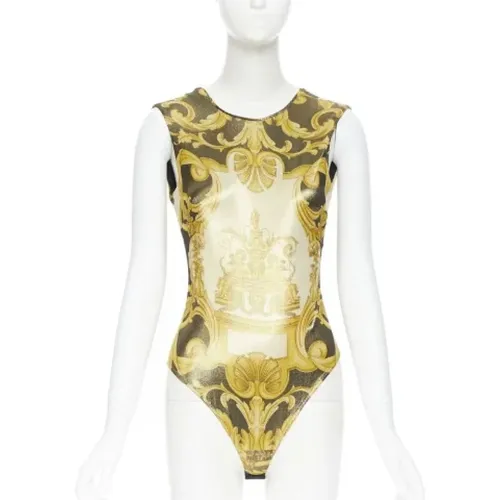 Pre-owned Fabric tops , female, Sizes: XS - Versace Pre-owned - Modalova