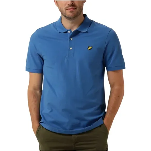 Herren Polo T-Shirt , Herren, Größe: M - Lyle & Scott - Modalova