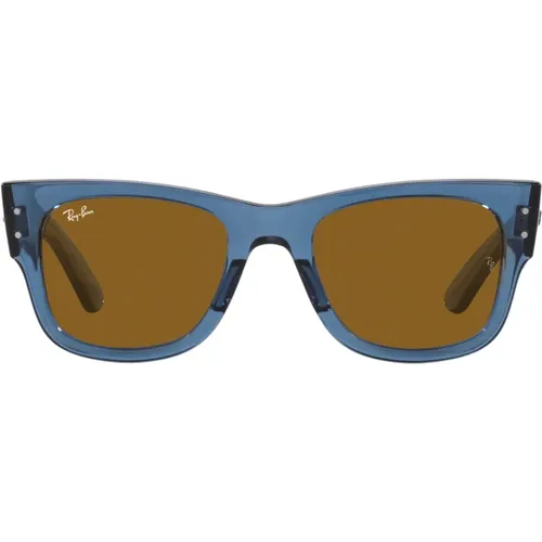 Mega Wayfarer Bio-Based Polarisiert , Damen, Größe: 51 MM - Ray-Ban - Modalova