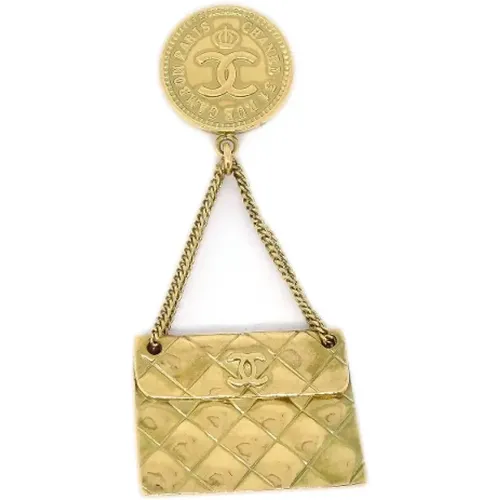 Pre-owned Gold broschen - Chanel Vintage - Modalova