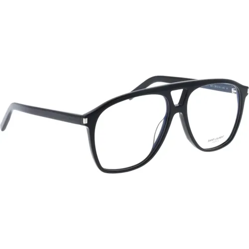 Original Prescription Glasses for Men , male, Sizes: 58 MM - Saint Laurent - Modalova