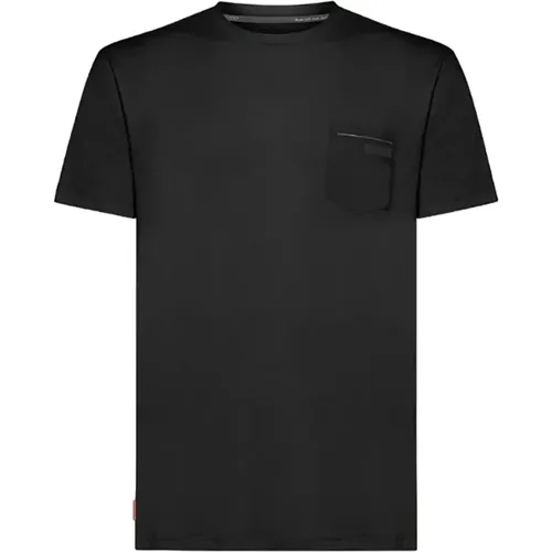 Schwarzes T-Shirt Shirty Revo , Herren, Größe: 3XL - RRD - Modalova